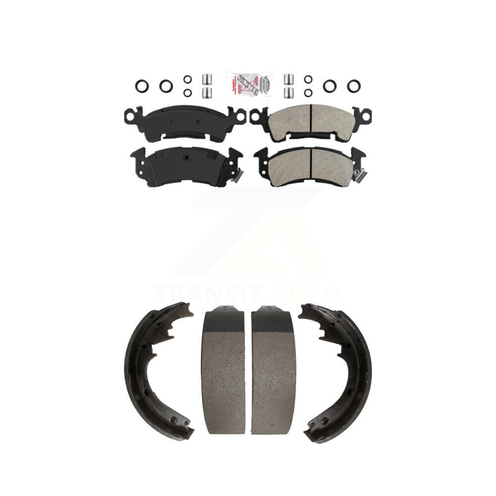 Transit Auto - KNN-100245 - Front and Rear Disc Brake Pad Kits