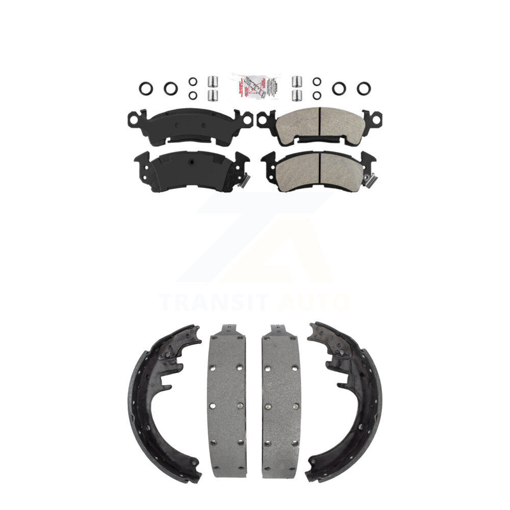 Transit Auto - KNN-100246 - Front and Rear Disc Brake Pad Kits