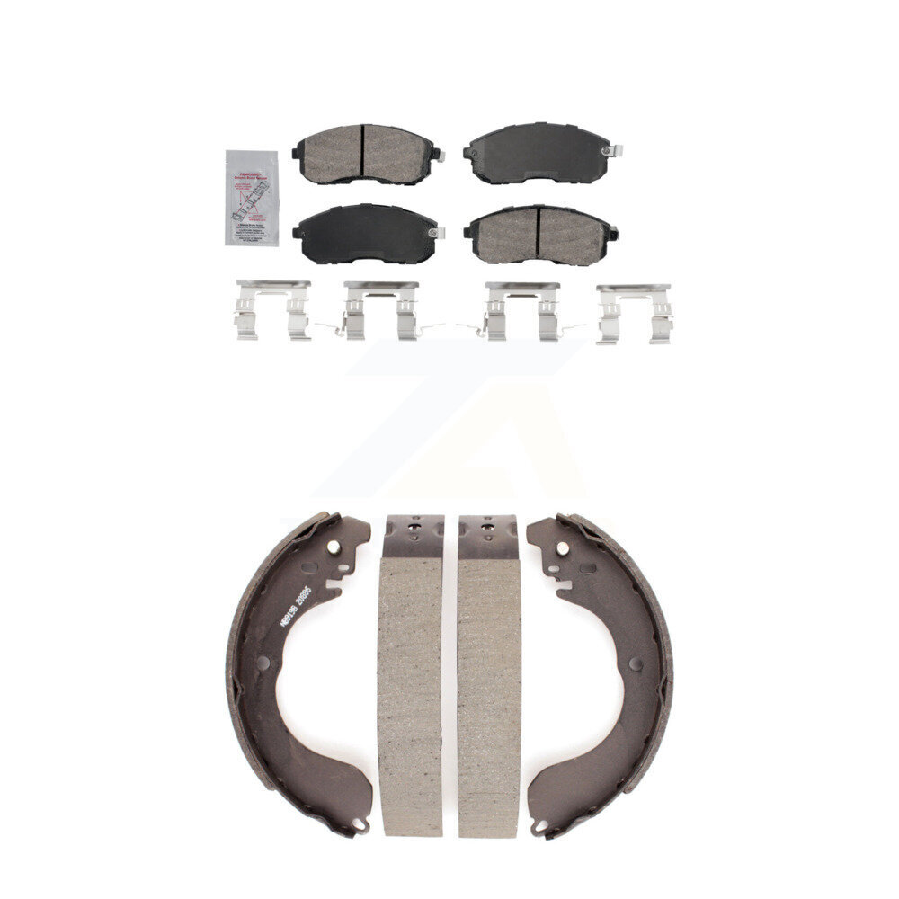 Transit Auto - KNN-100259 - Front and Rear Disc Brake Pad Kits