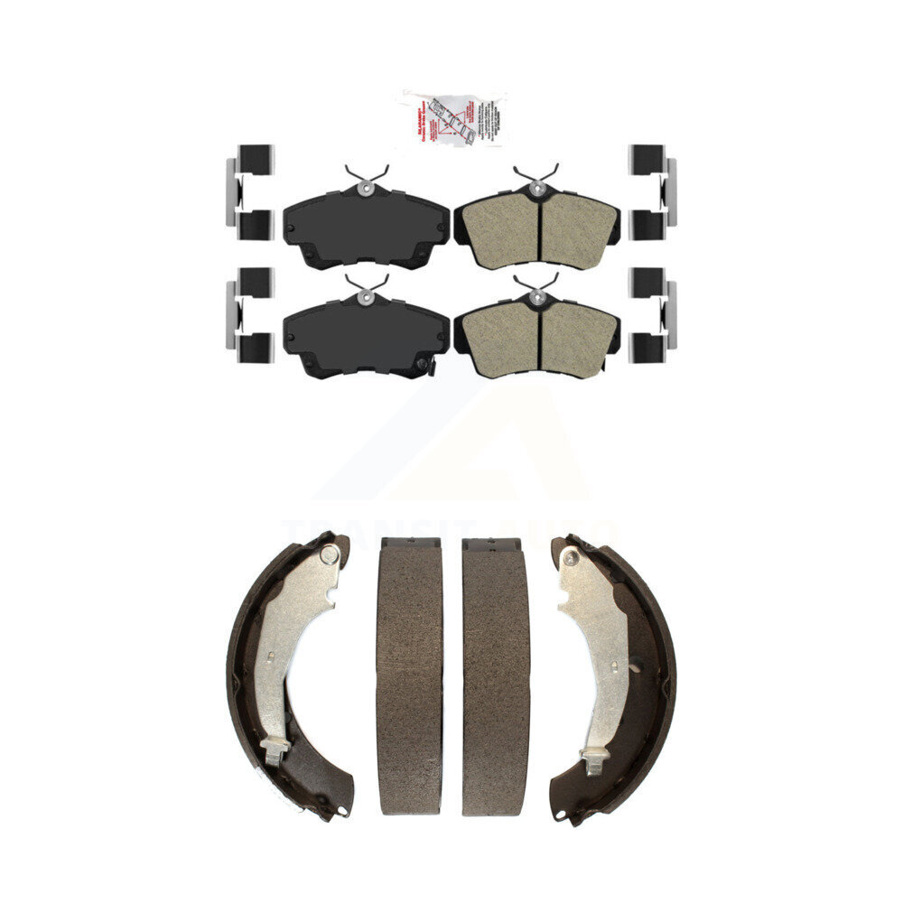 Transit Auto - KNN-100284 - Front and Rear Disc Brake Pad Kits