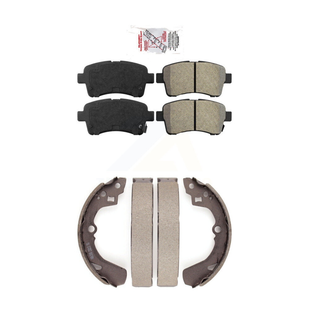 Transit Auto - KNN-100291 - Front and Rear Disc Brake Pad Kits