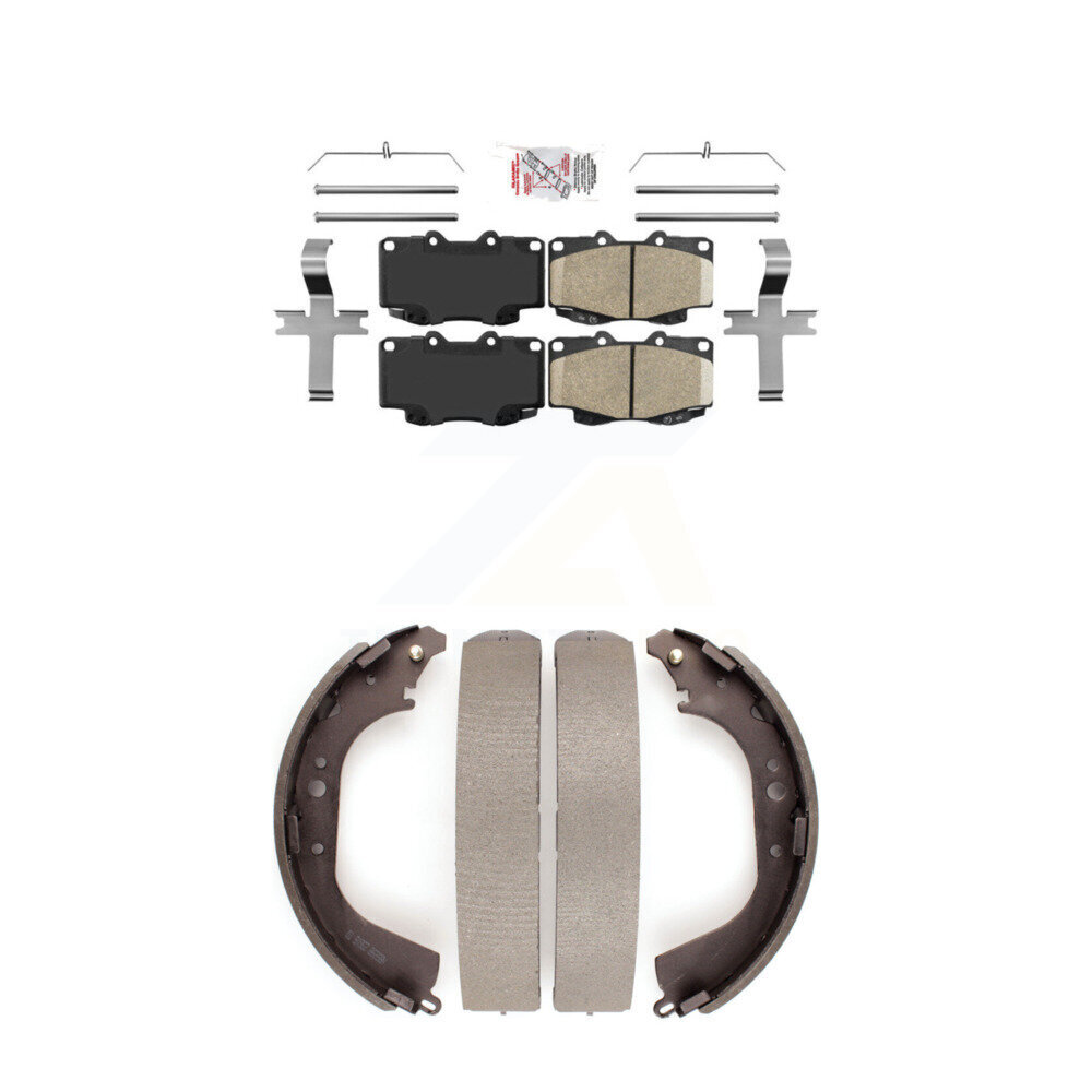 Transit Auto Front Rear Ceramic Disc Brake Pads Kit KNN-100292