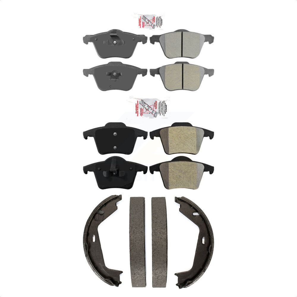 Transit Auto - KNN-100379 - Front and Rear Disc Brake Pad Kits
