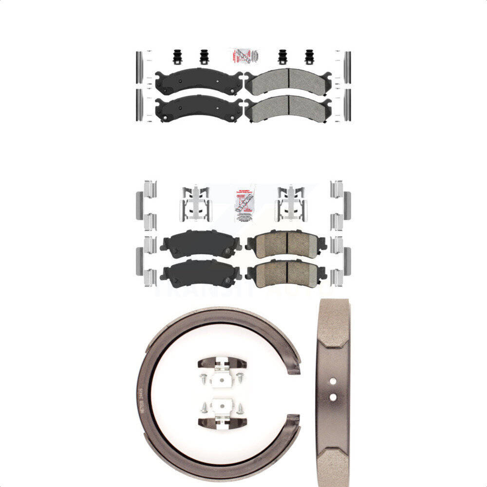 Transit Auto - KNN-100422 - Front and Rear Disc Brake Pad Kits