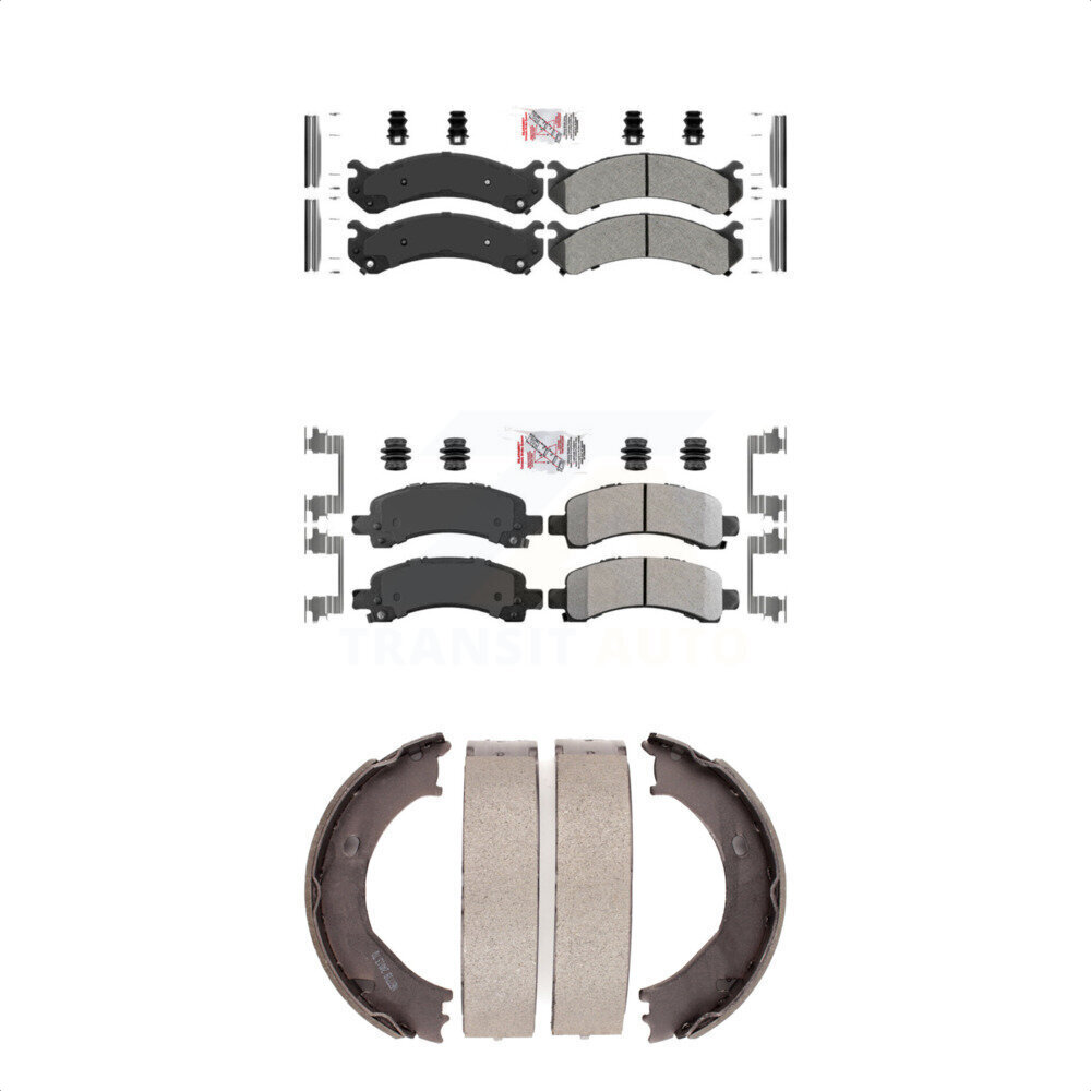 Transit Auto - KNN-100430 - Front and Rear Disc Brake Pad Kits