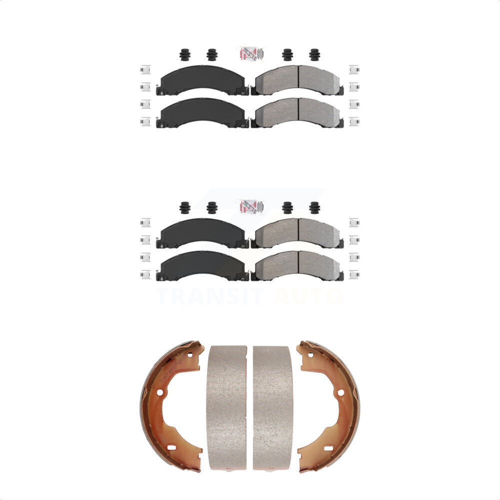 Transit Auto - KNN-100515 - Front and Rear Disc Brake Pad Kits