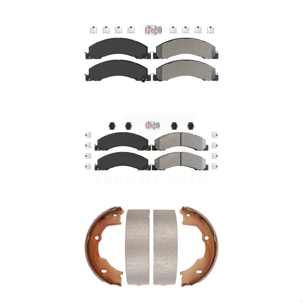 Transit Auto - KNN-100516 - Front and Rear Disc Brake Pad Kits