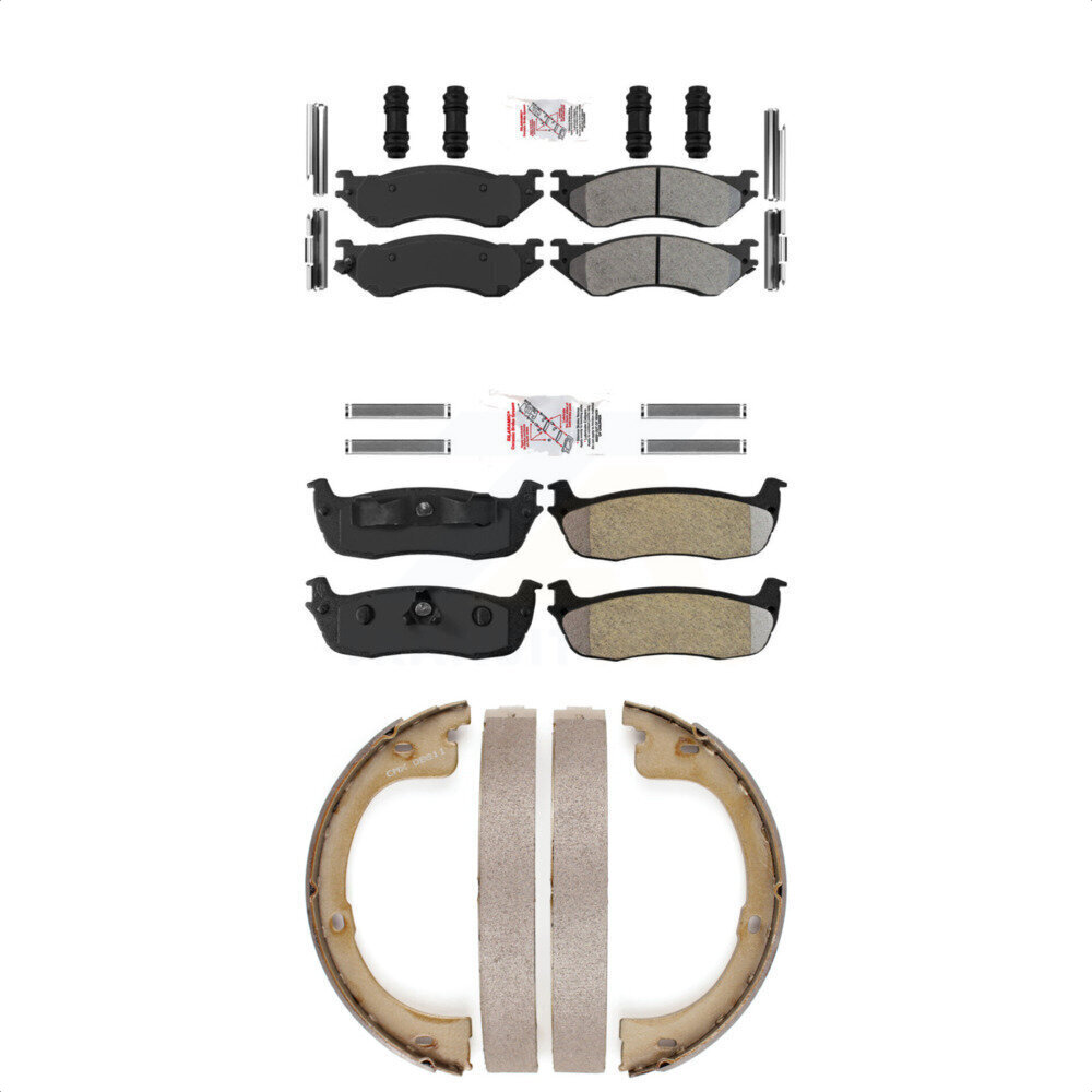 Transit Auto - KNN-100528 - Front and Rear Disc Brake Pad Kits