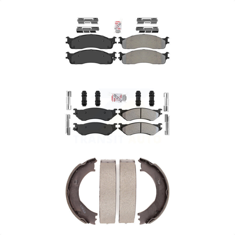 Transit Auto - KNN-100530 - Front and Rear Disc Brake Pad Kits