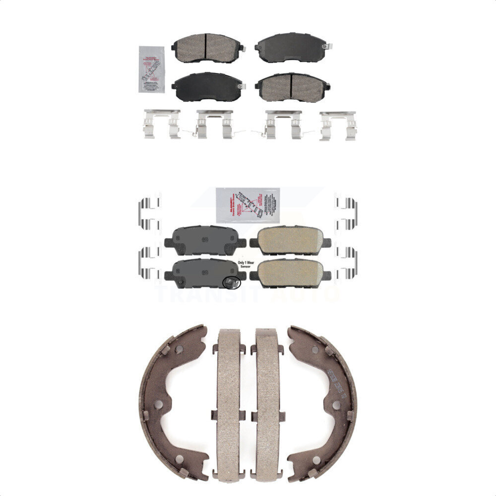 Transit Auto - KNN-100602 - Front and Rear Disc Brake Pad Kits
