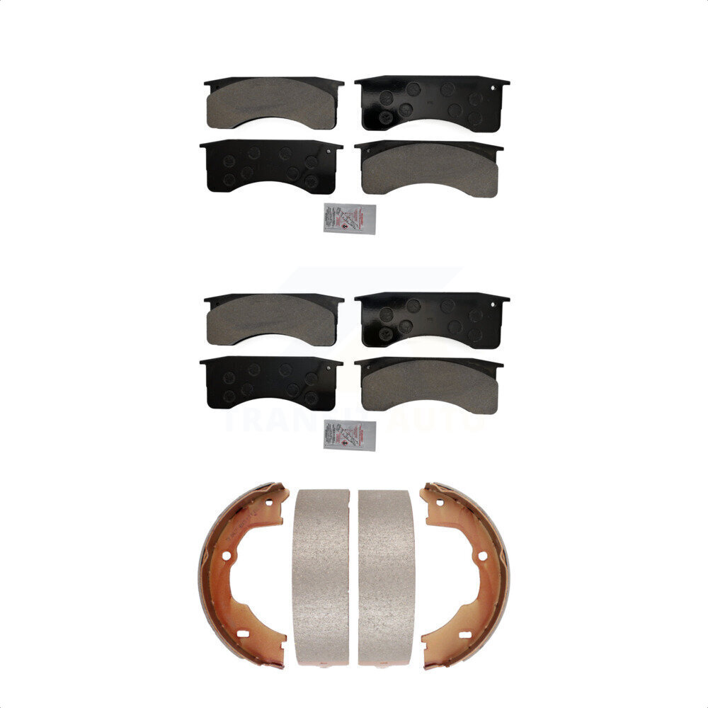 Transit Auto - KNN-100683 - Front and Rear Disc Brake Pad Kits