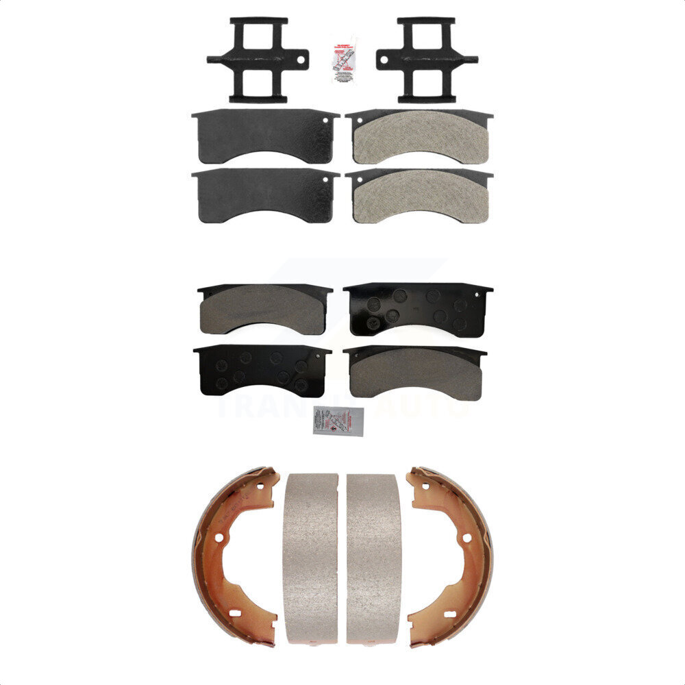 Transit Auto - KNN-100684 - Front and Rear Disc Brake Pad Kits