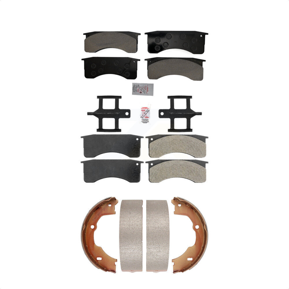 Transit Auto - KNN-100685 - Front and Rear Disc Brake Pad Kits