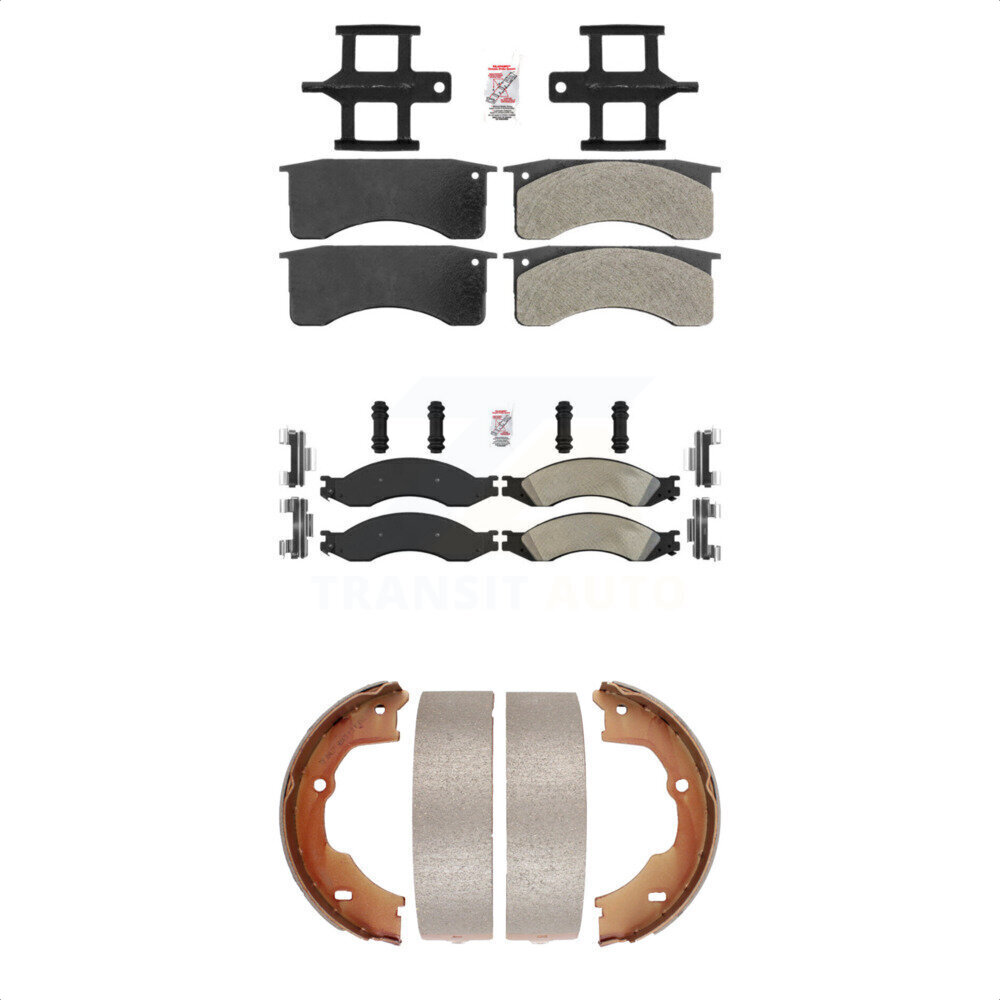 Transit Auto - KNN-100688 - Front and Rear Disc Brake Pad Kits