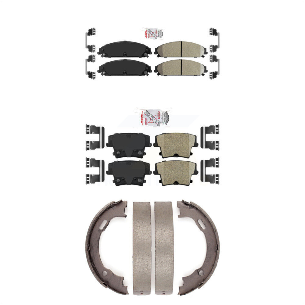 Transit Auto - KNN-100697 - Front and Rear Disc Brake Pad Kits