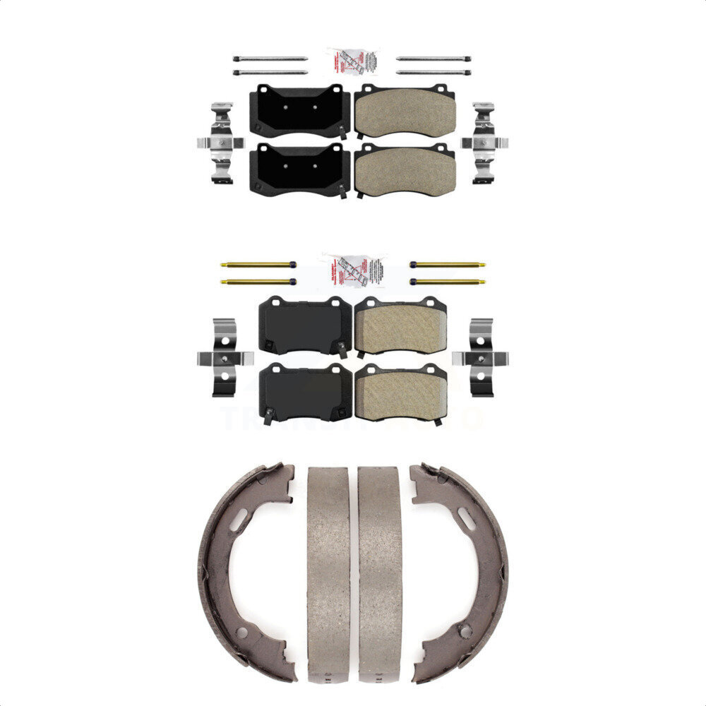 Transit Auto - KNN-100701 - Front and Rear Disc Brake Pad Kits