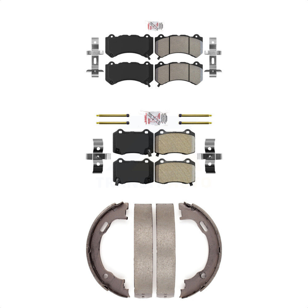 Transit Auto - KNN-100709 - Front and Rear Disc Brake Pad Kits