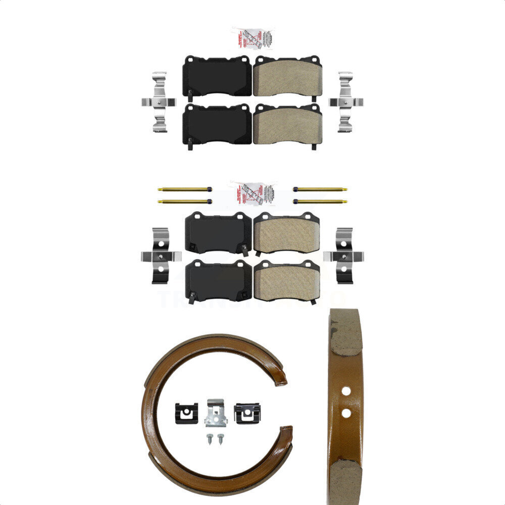Transit Auto - KNN-100754 - Front and Rear Disc Brake Pad Kits