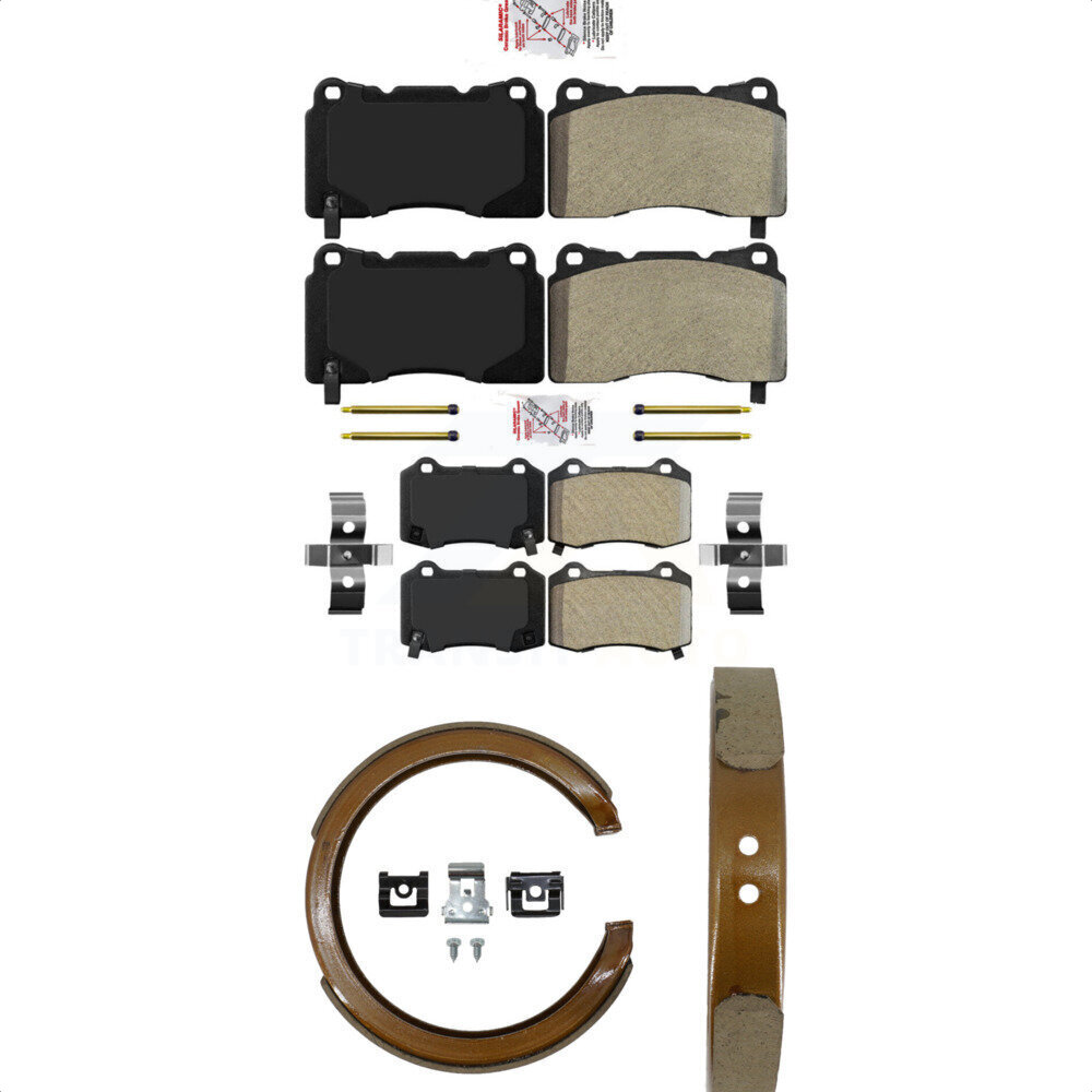 Transit Auto - KNN-100755 - Front and Rear Disc Brake Pad Kits