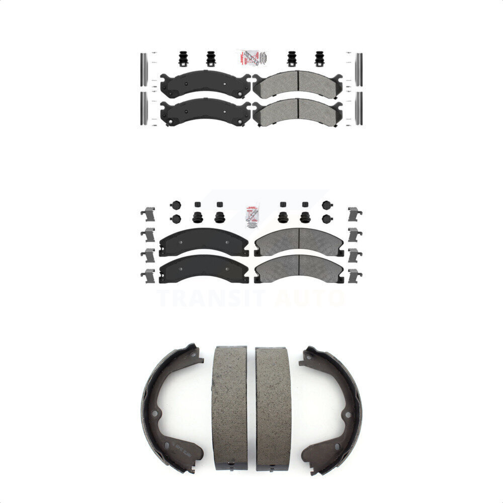 Transit Auto - KNN-100774 - Front and Rear Disc Brake Pad Kits