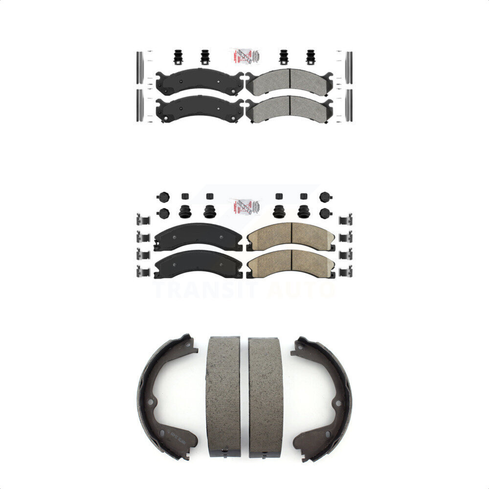 Transit Auto - KNN-100778 - Front and Rear Disc Brake Pad Kits