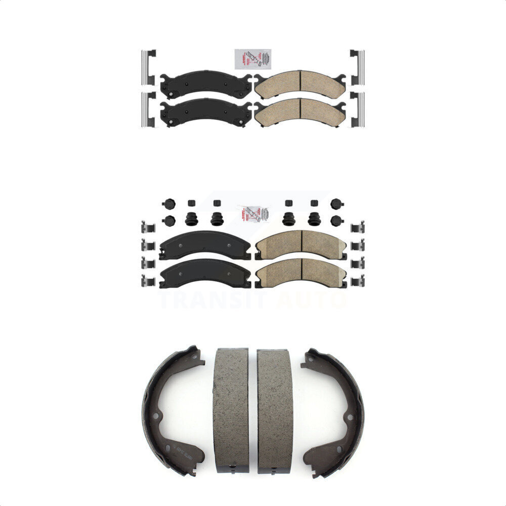 Transit Auto - KNN-100779 - Front and Rear Disc Brake Pad Kits