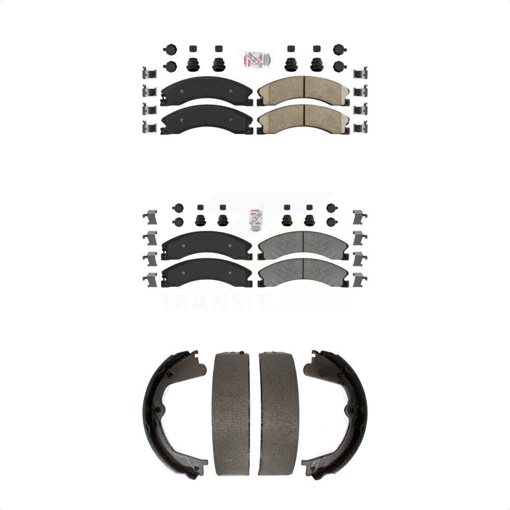 Transit Auto - KNN-100785 - Front and Rear Disc Brake Pad Kits