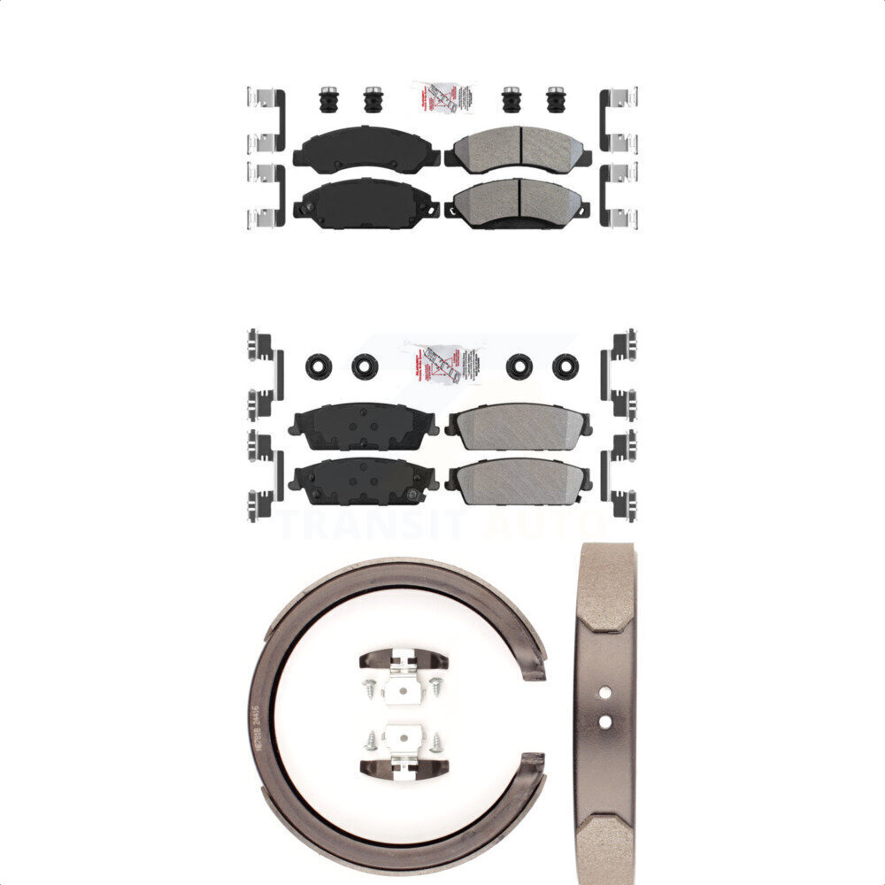 Transit Auto - KNN-100879 - Front and Rear Disc Brake Pad Kits