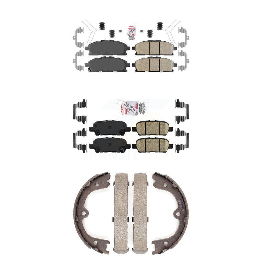 Transit Auto - KNN-100903 - Front and Rear Disc Brake Pad Kits