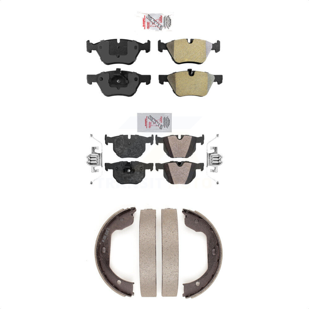 Transit Auto - KNN-100934 - Front and Rear Disc Brake Pad Kits