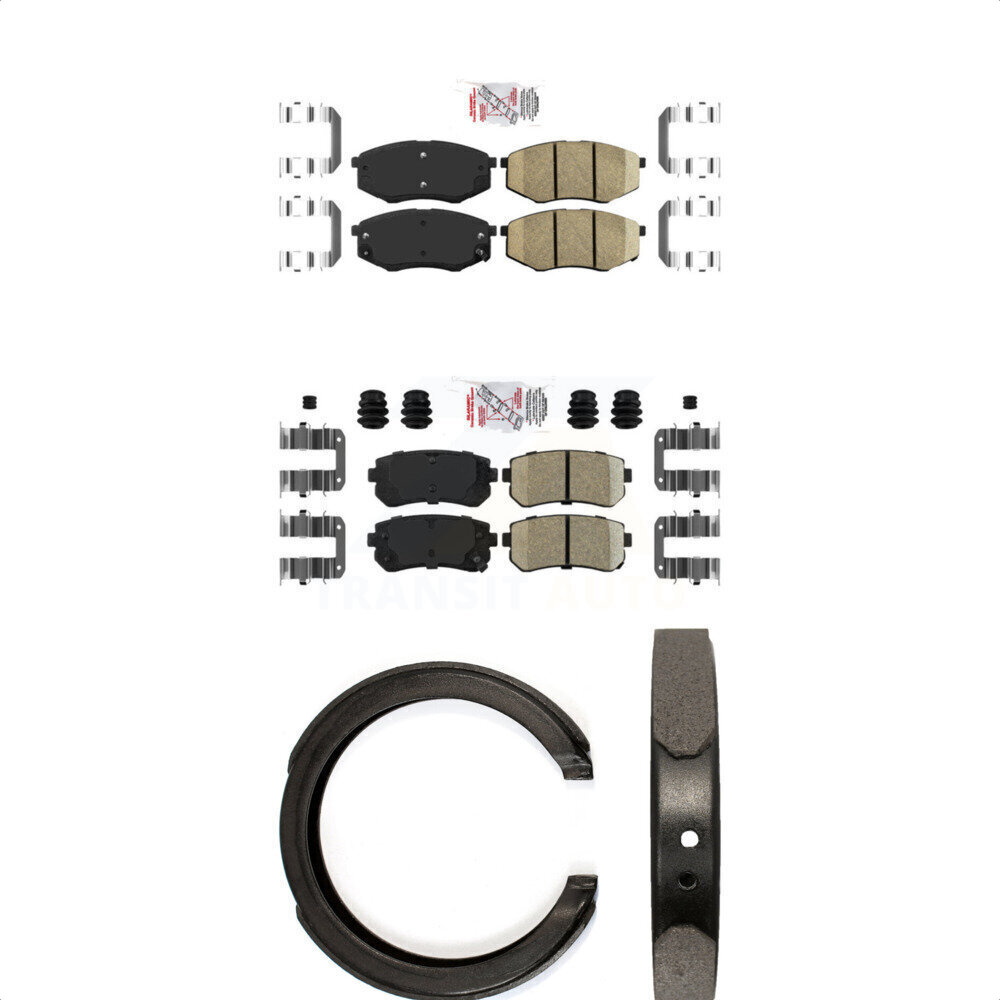 Transit Auto KNN-100963 Disc Brake Pad for 2011 Kia Sportage - Front and Rear