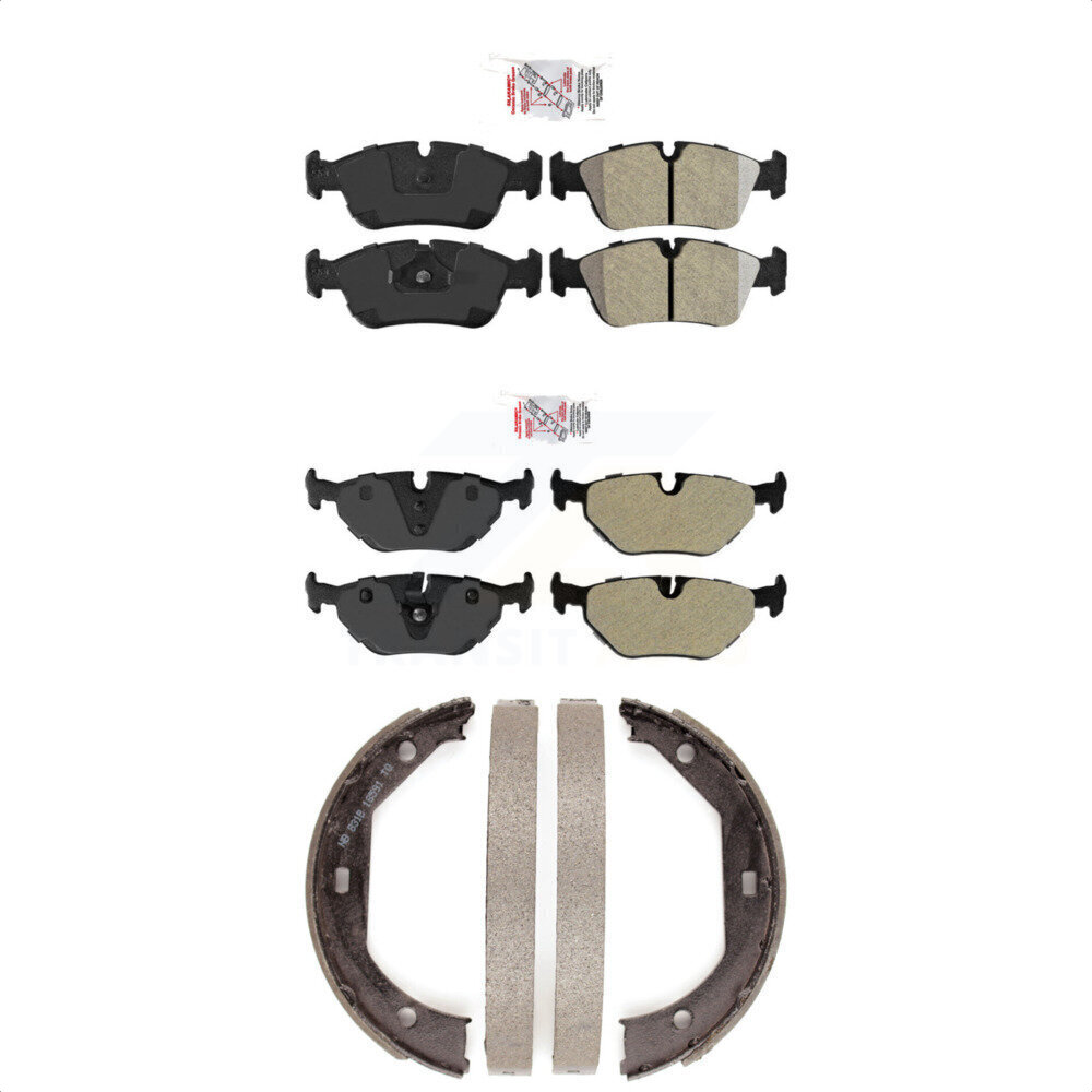 Transit Auto - KNN-100965 - Front and Rear Disc Brake Pad Kits