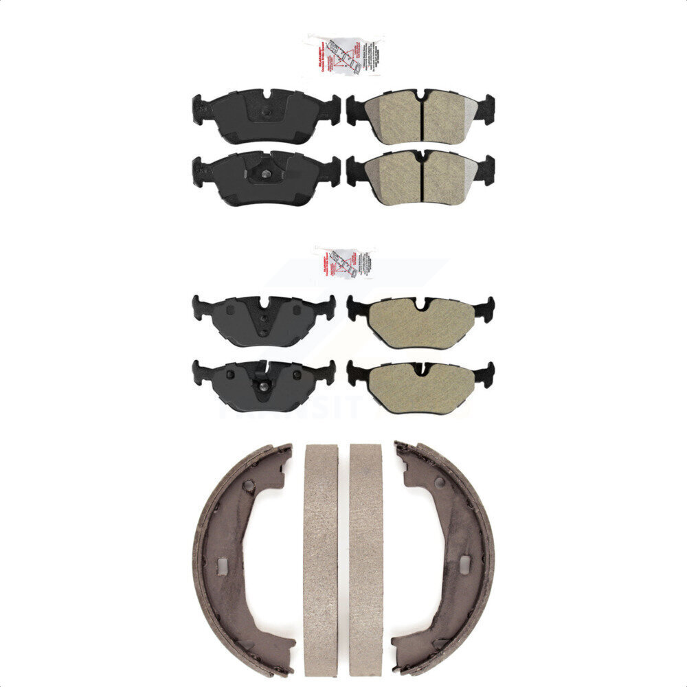 Transit Auto - KNN-100966 - Front and Rear Disc Brake Pad Kits