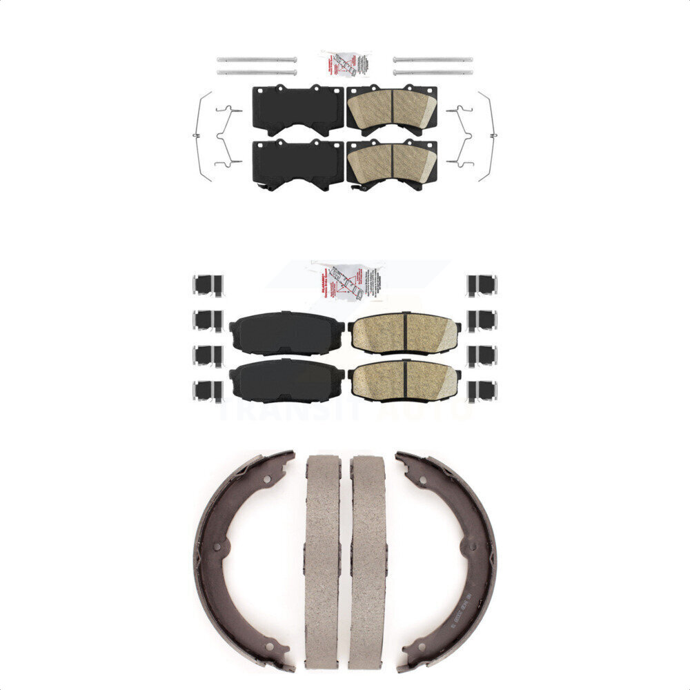 Transit Auto - KNN-101003 - Front and Rear Disc Brake Pad Kits
