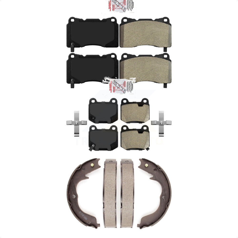 Transit Auto - KNN-101011 - Front and Rear Disc Brake Pad Kits