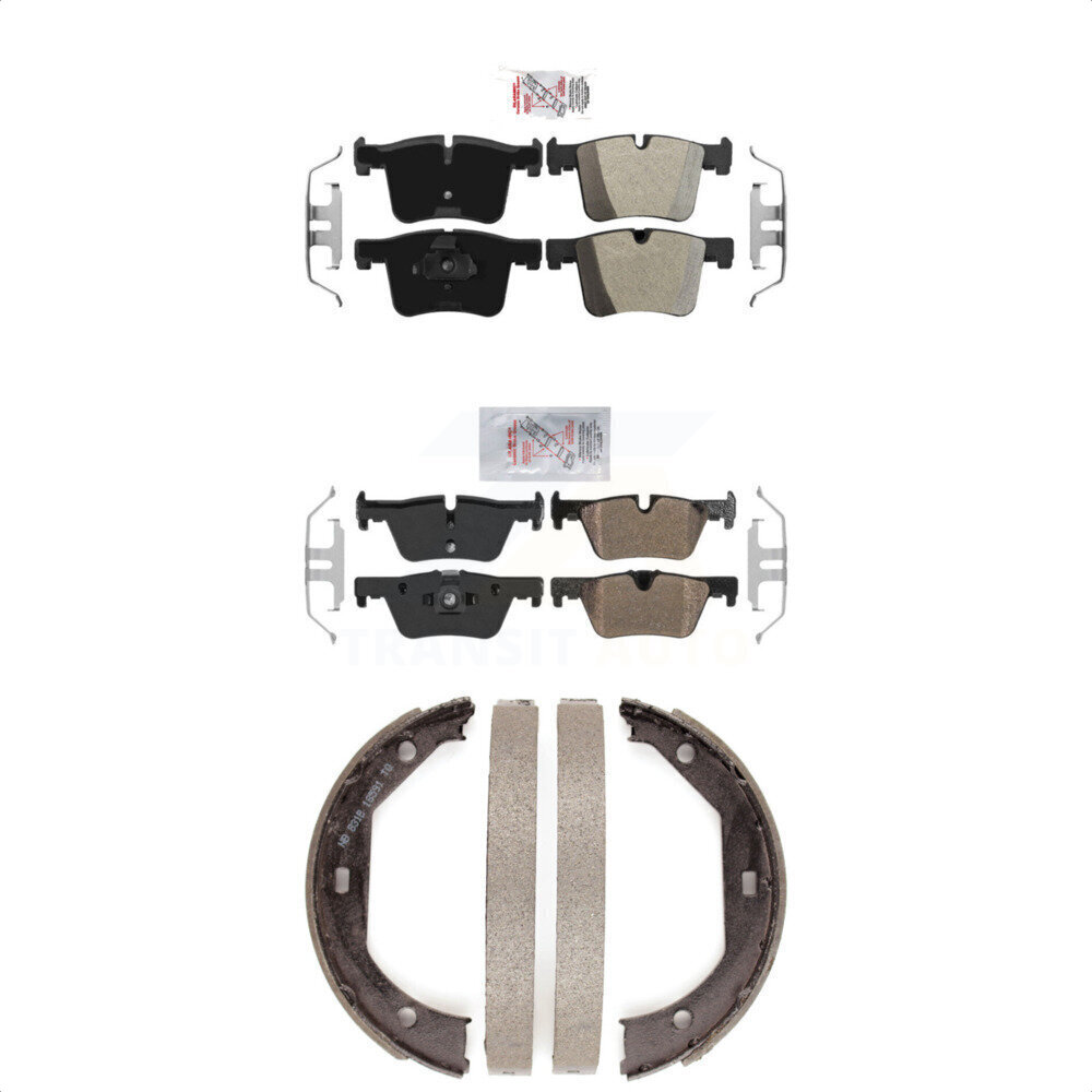 Transit Auto - KNN-101026 - Front and Rear Disc Brake Pad Kits