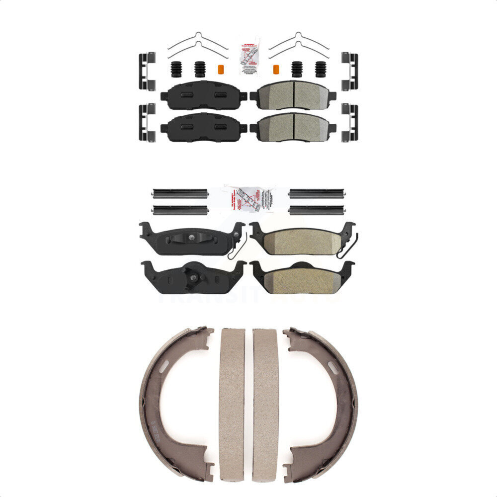 Transit Auto - KNN-101030 - Front and Rear Disc Brake Pad Kits