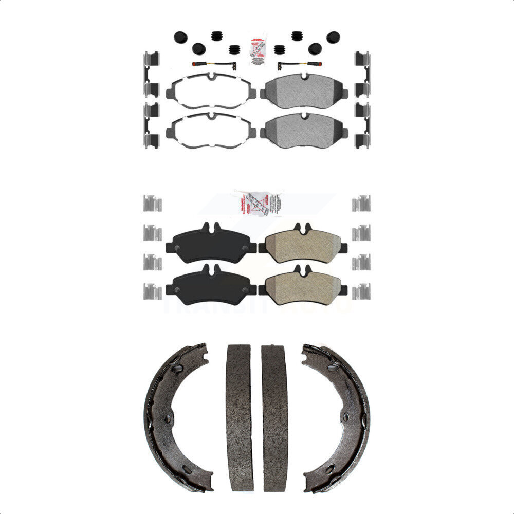 Transit Auto - KNN-101097 - Front and Rear Disc Brake Pad Kits