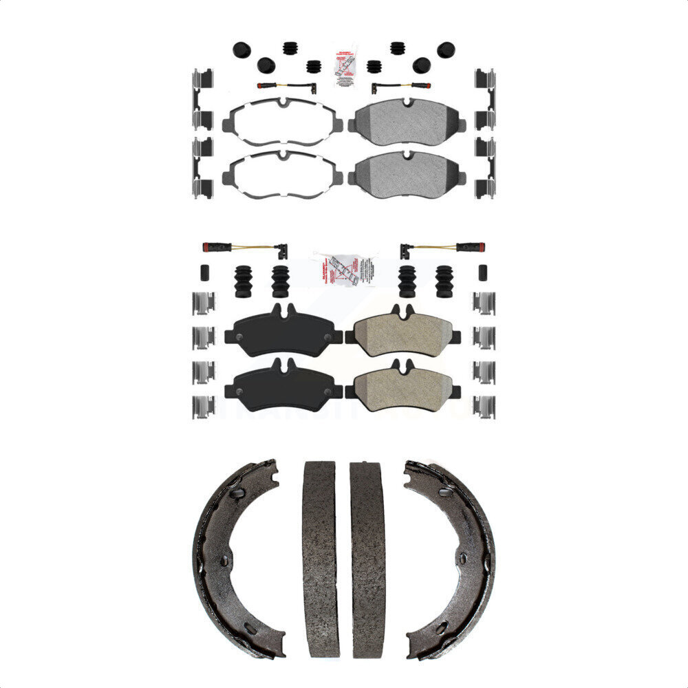 Transit Auto - KNN-101099 - Front and Rear Disc Brake Pad Kits