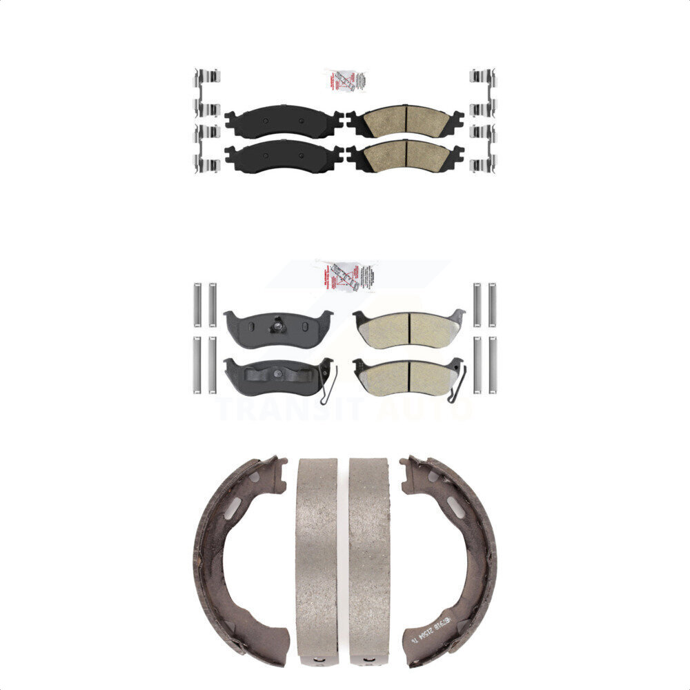 Transit Auto - KNN-101115 - Front and Rear Disc Brake Pad Kits