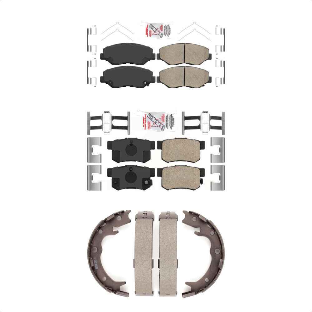 Transit Auto - KNN-101147 - Front and Rear Disc Brake Pad Kits