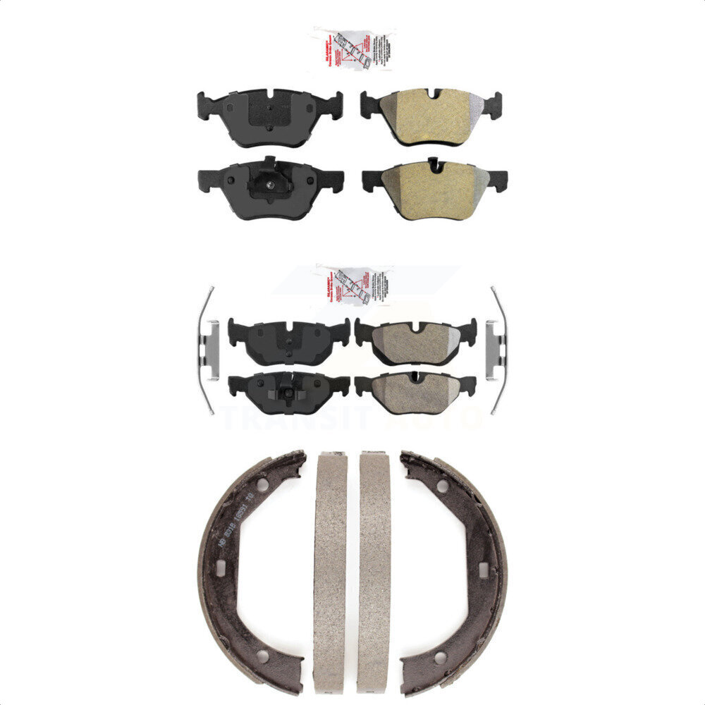 Transit Auto - KNN-101186 - Front and Rear Disc Brake Pad Kits