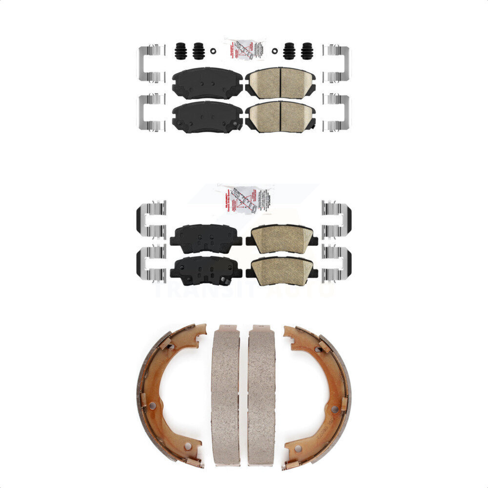 Transit Auto - KNN-101209 - Front and Rear Disc Brake Pad Kits