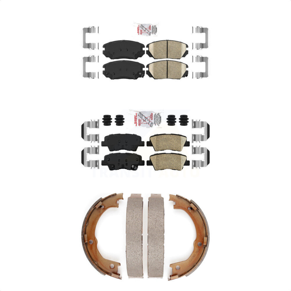Transit Auto - KNN-101210 - Front and Rear Disc Brake Pad Kits