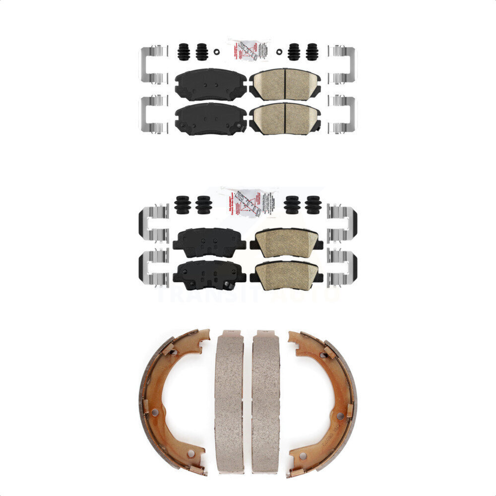 Transit Auto - KNN-101211 - Front and Rear Disc Brake Pad Kits