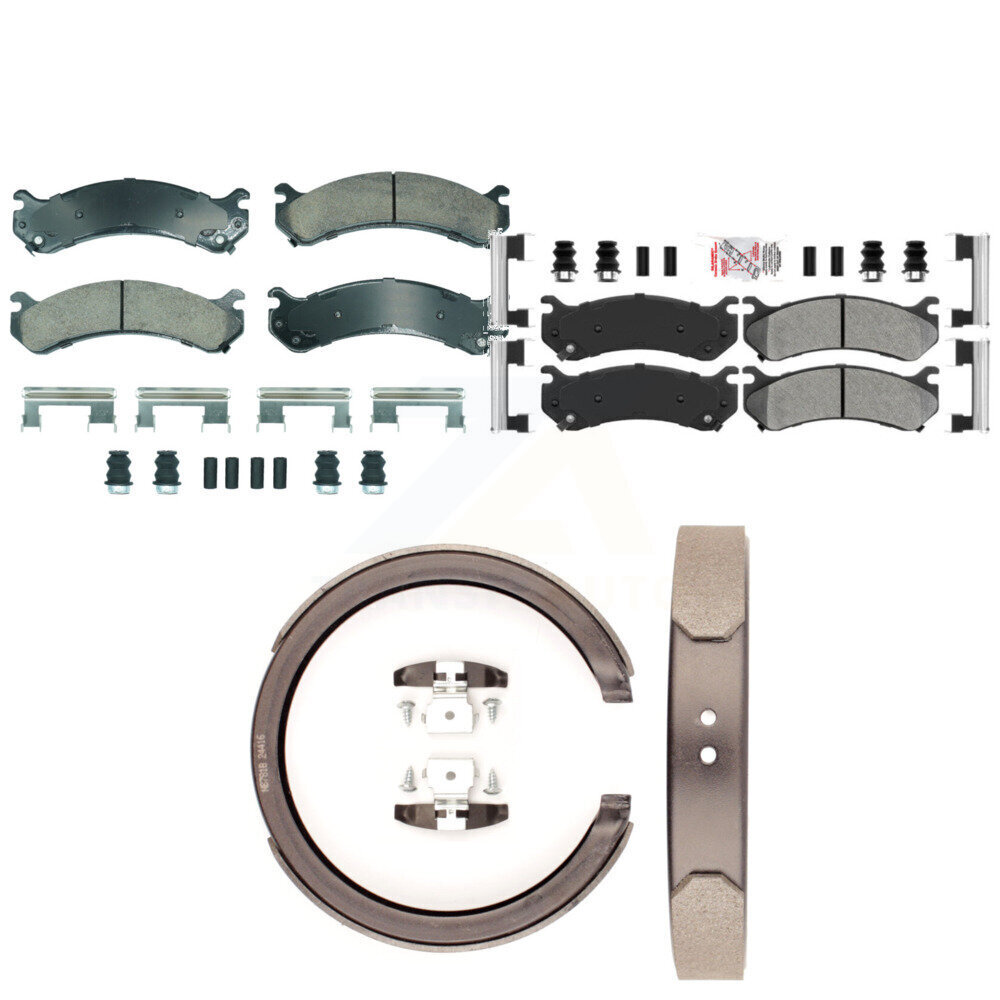 Transit Auto - KNN-101262 - Front and Rear Disc Brake Pad Kits