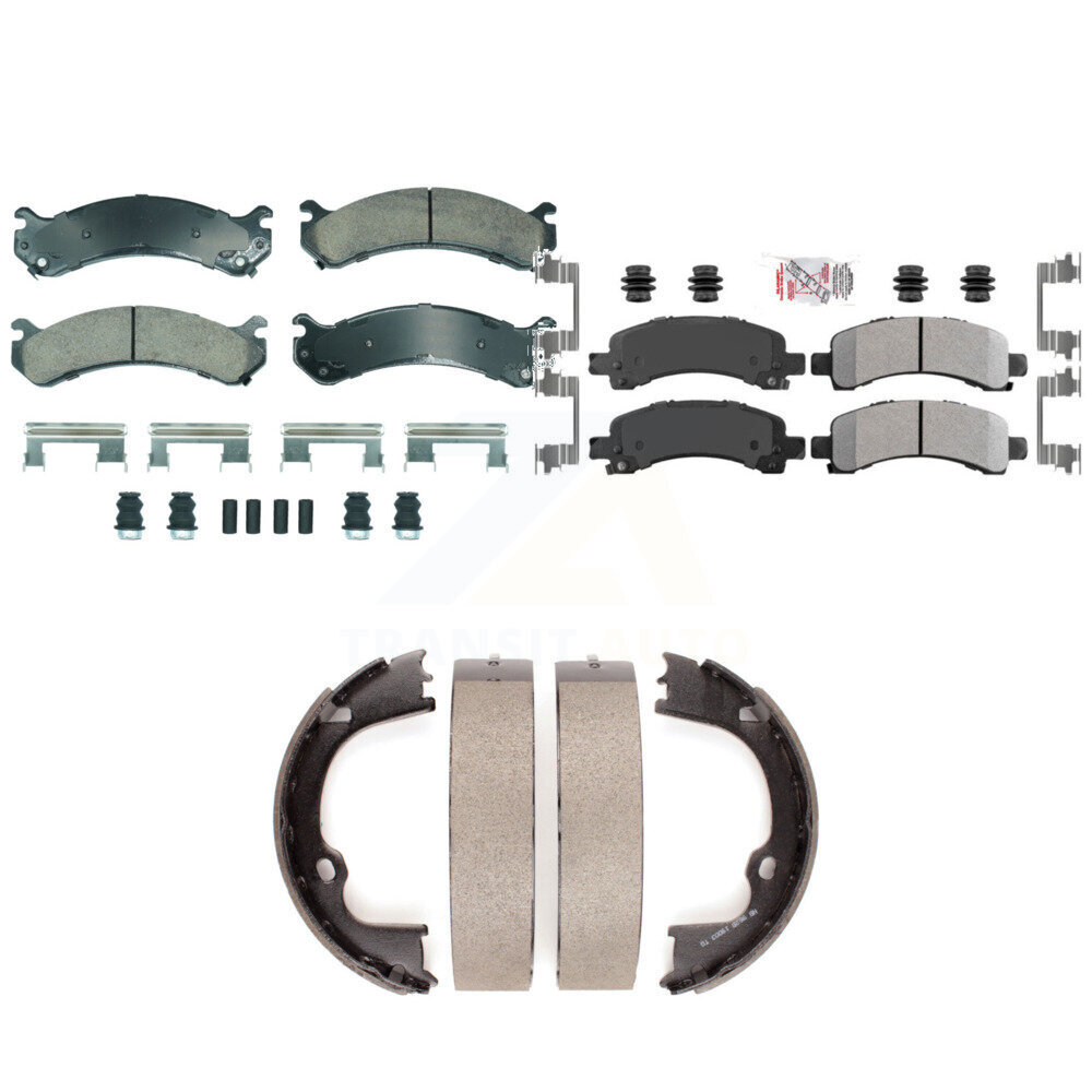 Transit Auto - KNN-101286 - Front and Rear Disc Brake Pad Kits