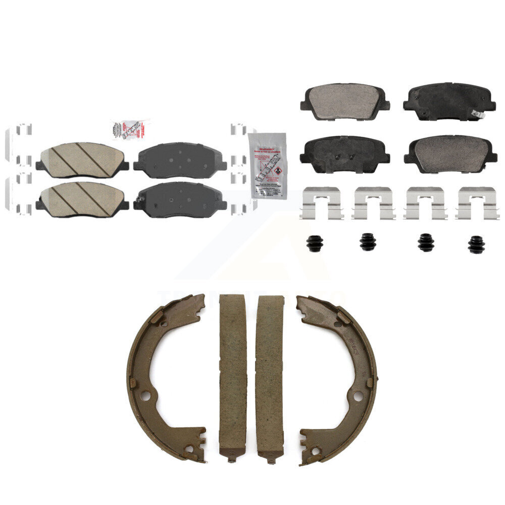 Transit Auto - KNN-101312 - Front and Rear Disc Brake Pad Kits