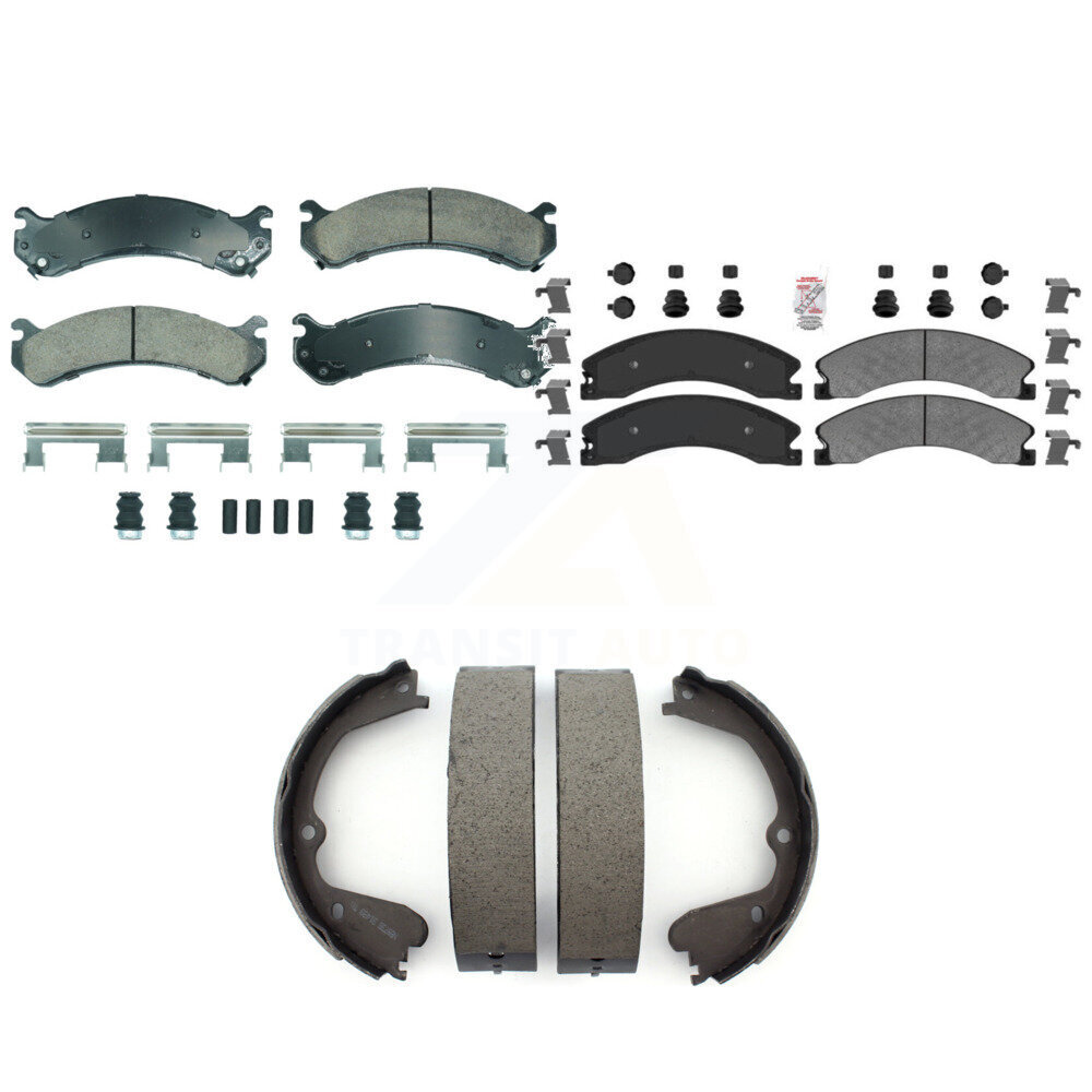 Transit Auto - KNN-101321 - Front and Rear Disc Brake Pad Kits