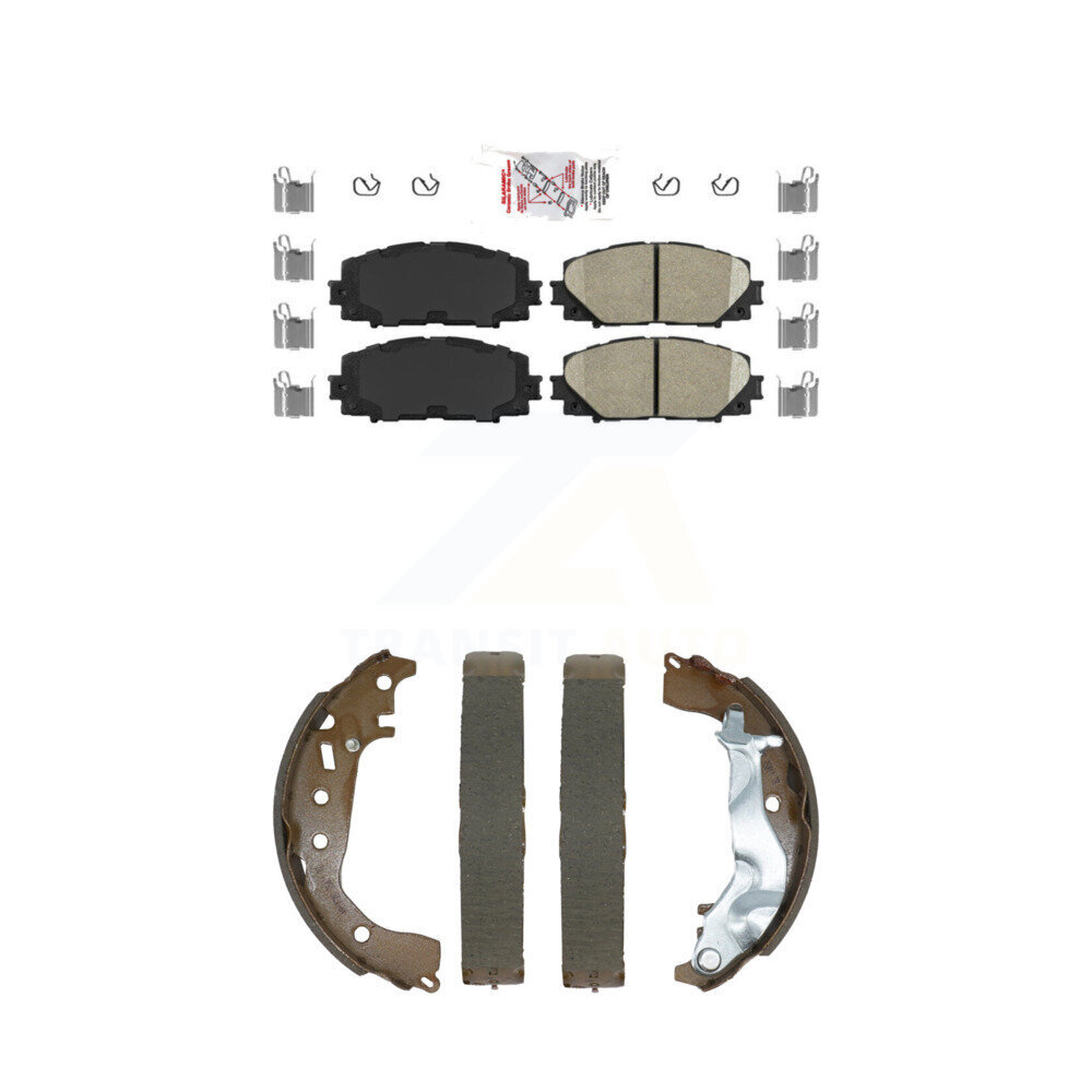 Transit Auto - KNN-101352 - Front and Rear Disc Brake Pad Kits